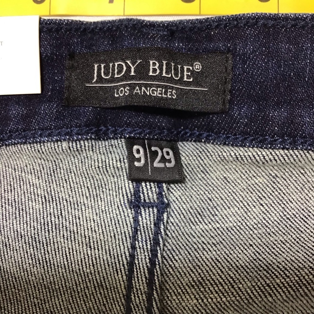 Judy Blue Dark Wash High Rise Skinny Jeans - Picture 4 of 11